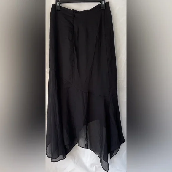 Veronique Young for W Elegant Black Women's Skirt - Picture 4 of 4